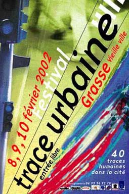 Affiche festival Trace Urbaine 2002